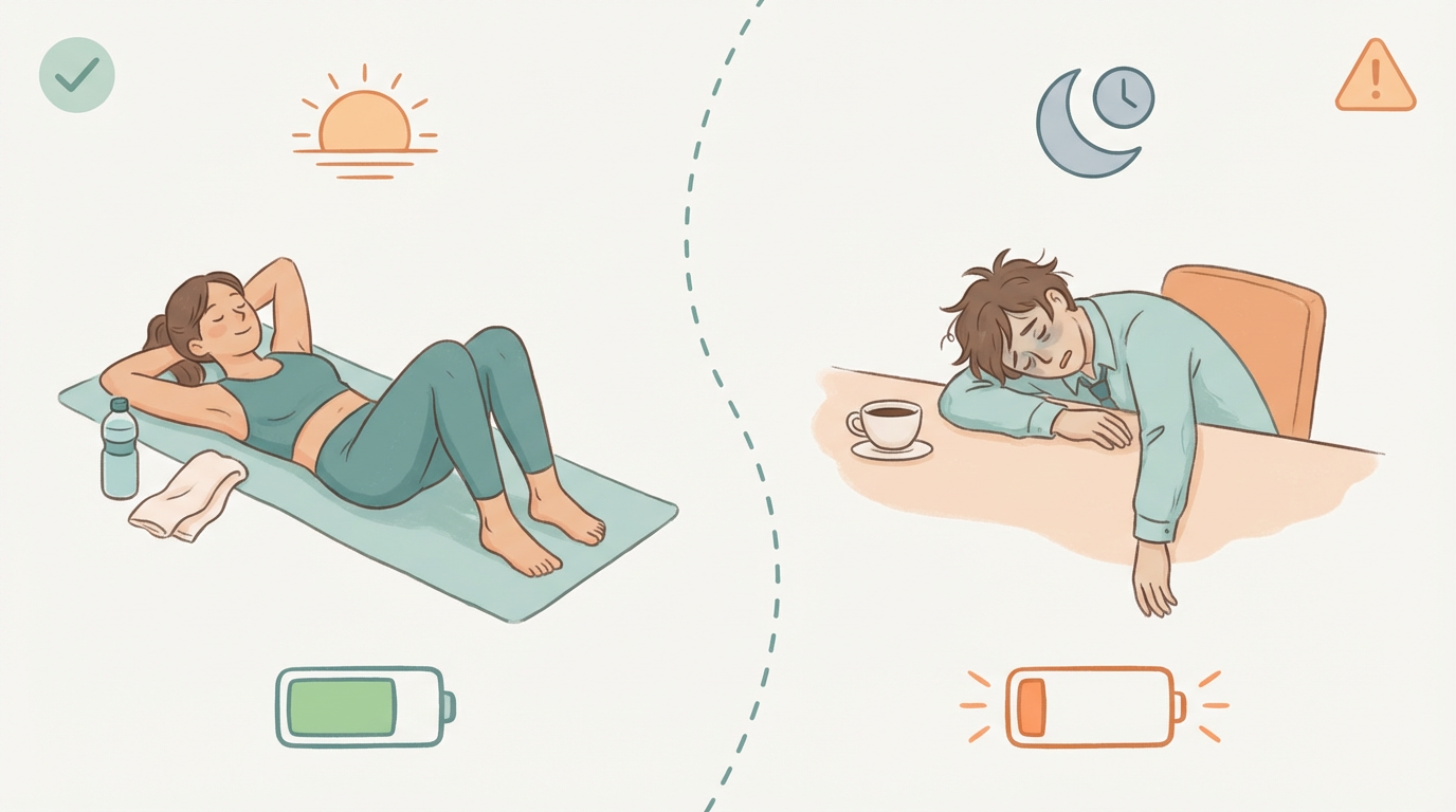 Diferença entre cansaço comum e fadiga crônica