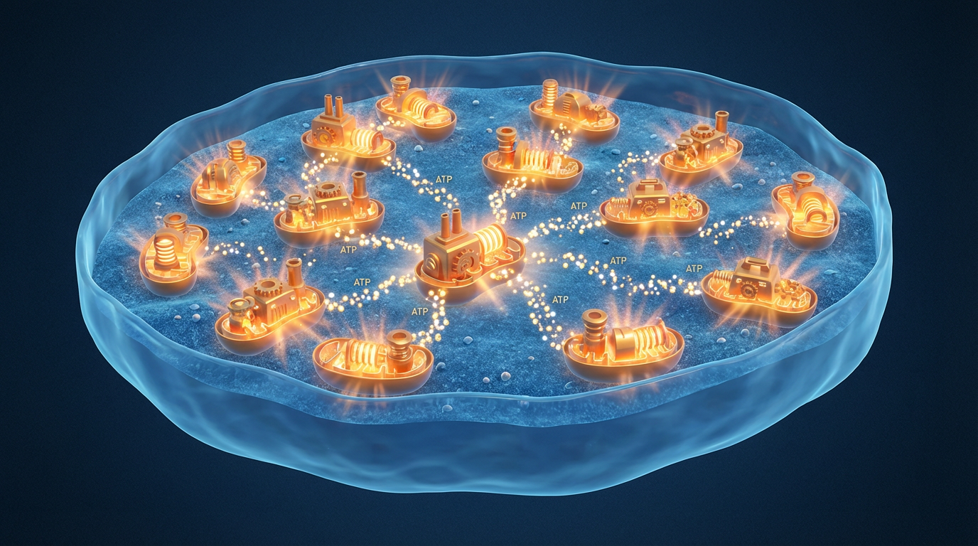 Mitocôndrias como usinas de energia celular